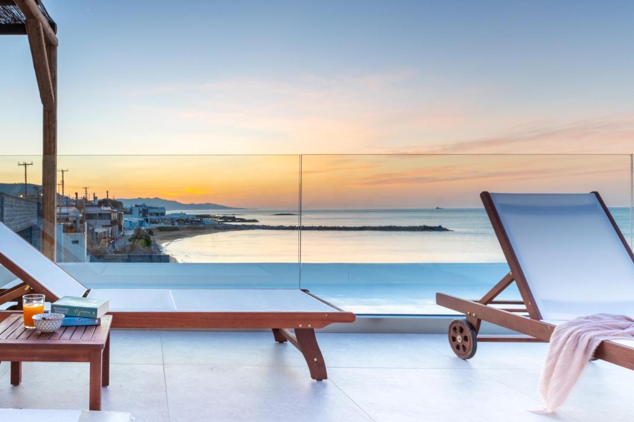 Wave, An Idyllic Seafront Suite By Nirousuites Kokkini Hani Екстер'єр фото